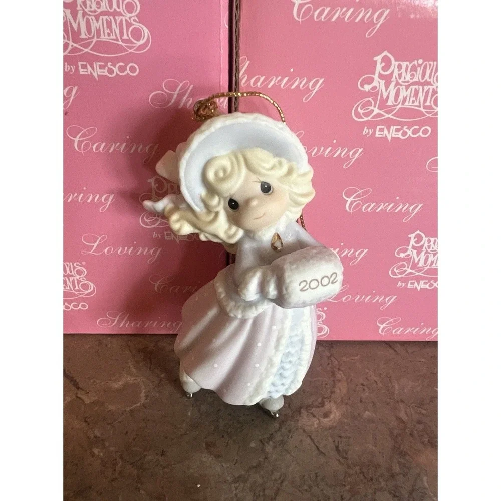 Enesco Precious Moments May Your Holidays Sparkle With Joy - 2002 Ornament
